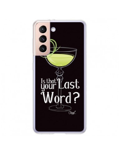 Coque Samsung Galaxy S21 Plus 5G Is that your Last Word Cocktail Barman - Chapo
