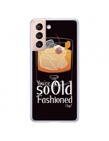 Coque Samsung Galaxy S21 Plus 5G You're so old fashioned Cocktail Barman - Chapo