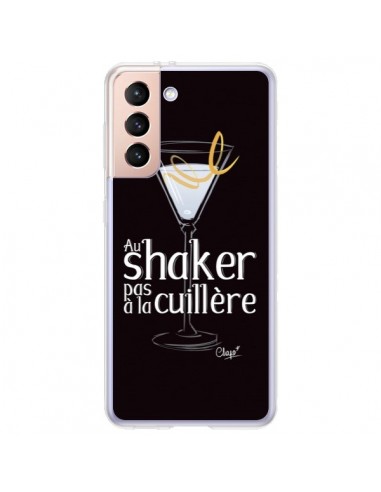 Coque Samsung Galaxy S21 Plus 5G Au shaker pas à la cuillère Cocktail Barman - Chapo