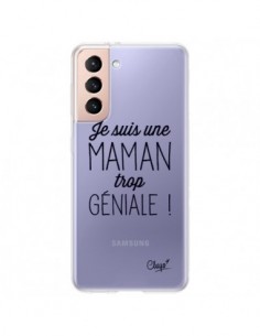 Coque Samsung Galaxy S21 Plus 5G Je suis une Maman trop...