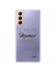 Coque Samsung Galaxy S21 Plus 5G Je suis une Maman...