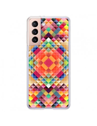 Coque Samsung Galaxy S21 Plus 5G Sweet Color Azteque - Danny Ivan