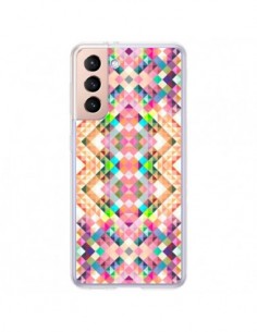 Coque Samsung Galaxy S21 Plus 5G Wild Colors Azteque -...