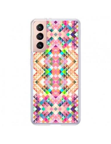 Coque Samsung Galaxy S21 Plus 5G Wild Colors Azteque - Danny Ivan