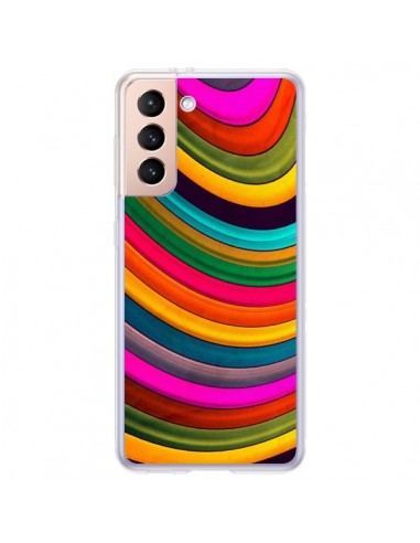 Coque Samsung Galaxy S21 Plus 5G More Curve Vagues - Danny Ivan