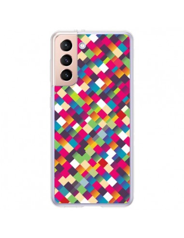 Coque Samsung Galaxy S21 Plus 5G Sweet Pattern Mosaique Azteque - Danny Ivan