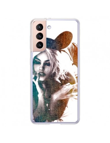 Coque Samsung Galaxy S21 Plus 5G Mickey Lady - Daniel Vasilescu