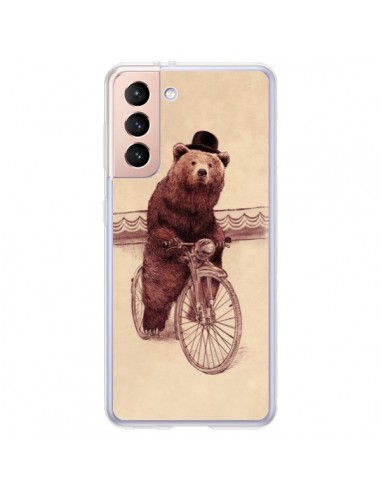 Coque Samsung Galaxy S21 Plus 5G Ours Velo Barnabus Bear - Eric Fan