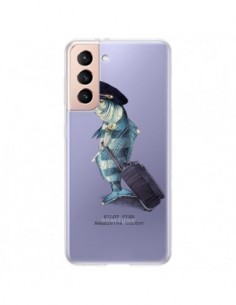 Coque Samsung Galaxy S21 Plus 5G Pilot Fish Poisson...