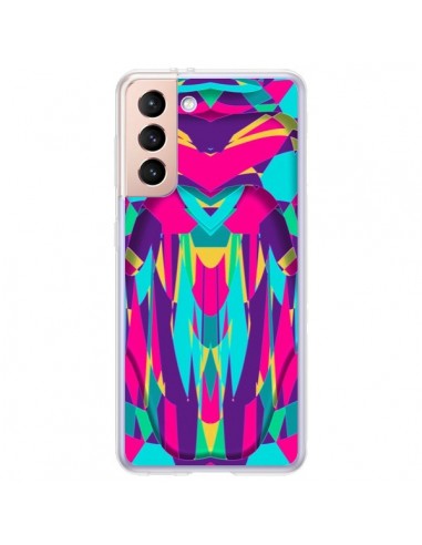 Coque Samsung Galaxy S21 Plus 5G Abstract Azteque - Eleaxart