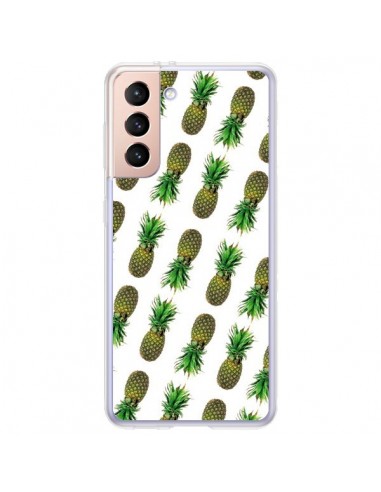 Coque Samsung Galaxy S21 Plus 5G Ananas Pineapple Fruit - Eleaxart