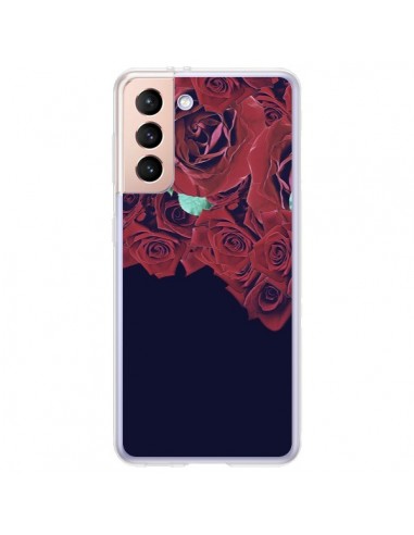 Coque Samsung Galaxy S21 Plus 5G Roses - Eleaxart