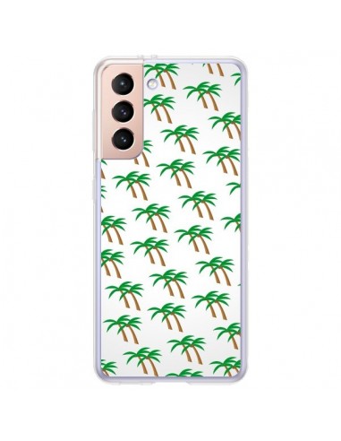 Coque Samsung Galaxy S21 Plus 5G Palmiers Palmtree Palmeritas - Eleaxart