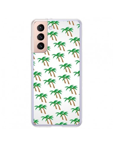Coque Samsung Galaxy S21 Plus 5G Palmiers Palmtree Palmeritas - Eleaxart