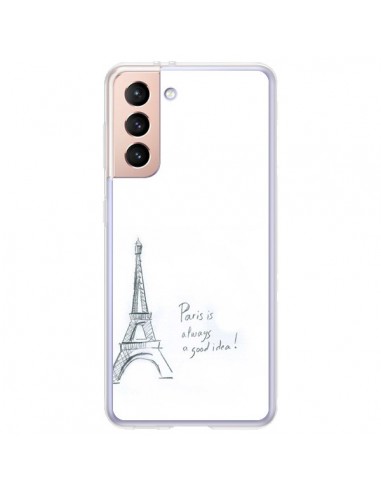 Coque Samsung Galaxy S21 Plus 5G Paris is always a good idea -  Léa Clément
