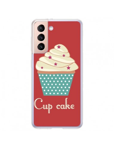 Coque Samsung Galaxy S21 Plus 5G Cupcake Creme -  Léa Clément