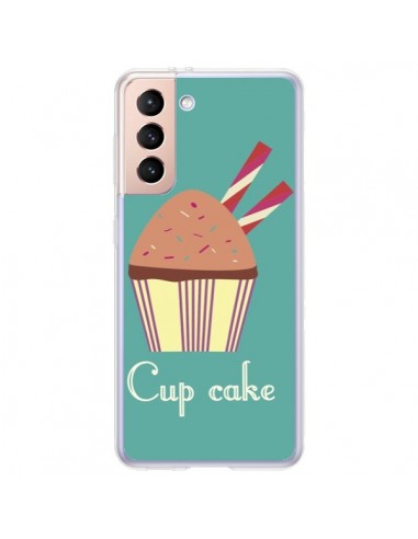 Coque Samsung Galaxy S21 Plus 5G Cupcake Chocolat -  Léa Clément