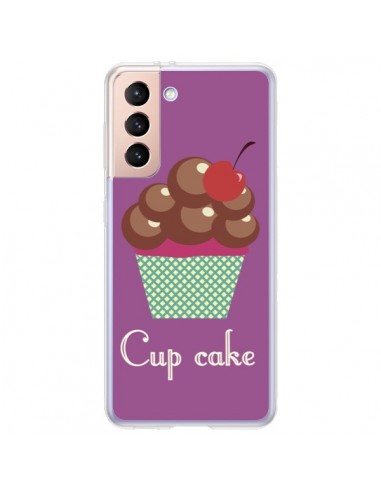 Coque Samsung Galaxy S21 Plus 5G Cupcake Cerise Chocolat -  Léa Clément