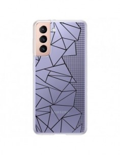 Coque Samsung Galaxy S21 Plus 5G Lignes Grilles Side Grid...