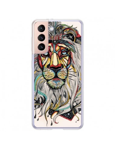 Coque Samsung Galaxy S21 Plus 5G Lion Leo - Felicia Atanasiu