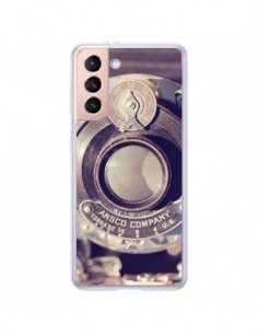 Coque Samsung Galaxy S21 Plus 5G Appareil Photo Vintage...