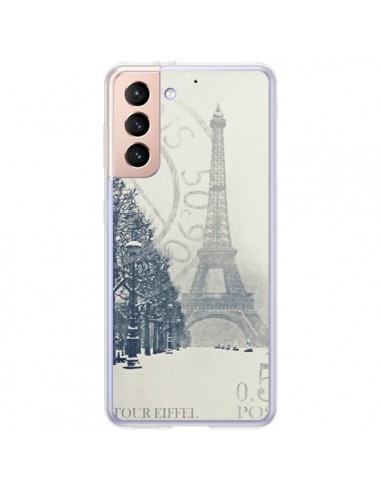Coque Samsung Galaxy S21 Plus 5G Tour Eiffel - Irene Sneddon
