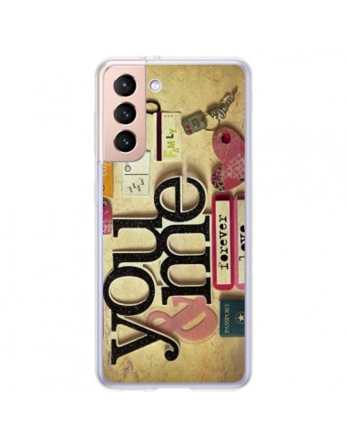 Coque Samsung Galaxy S21 Plus 5G Me And You Love Amour Toi et Moi - Irene Sneddon