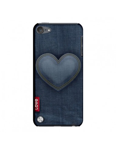 Coque Love Coeur en Jean pour iPod Touch 5 - Lassana