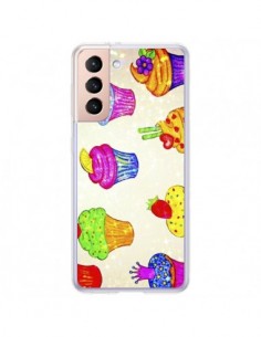 Coque Samsung Galaxy S21 Plus 5G Sweet Cupcake - Ebi...