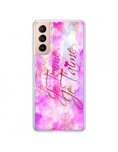 Coque Samsung Galaxy S21 Plus 5G Je t'aime I Love You - Ebi Emporium