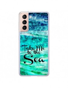 Coque Samsung Galaxy S21 Plus 5G Take Me To The Sea - Ebi...