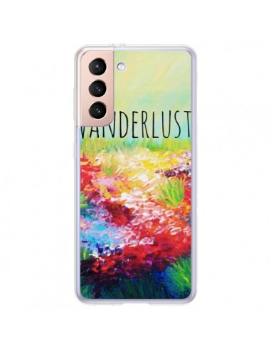 Coque Samsung Galaxy S21 Plus 5G Wanderlust Flowers - Ebi Emporium