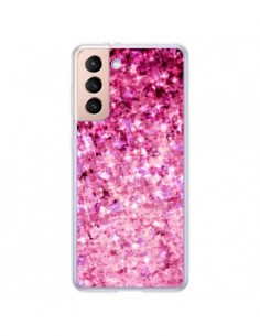 Coque Samsung Galaxy S21 Plus 5G Romance Me Paillettes...