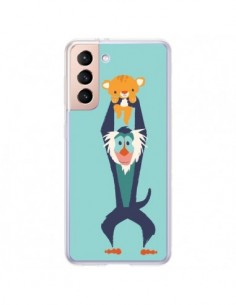 Coque Samsung Galaxy S21 Plus 5G Futur Roi Lion King...