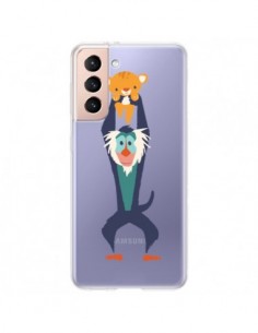 Coque Samsung Galaxy S21 Plus 5G Futur Roi Lion King...