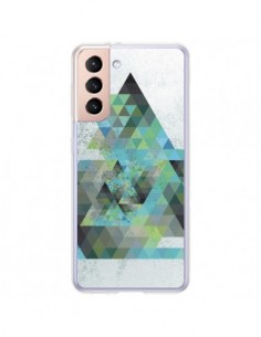 Coque Samsung Galaxy S21 Plus 5G Azteque Gheo Vert -...