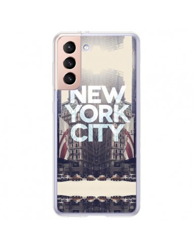 Coque Samsung Galaxy S21 Plus 5G New York City Vintage - Javier Martinez