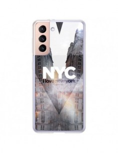 Coque Samsung Galaxy S21 Plus 5G I Love New York City...