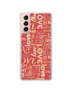 Coque Samsung Galaxy S21 Plus 5G Love World - Javier...