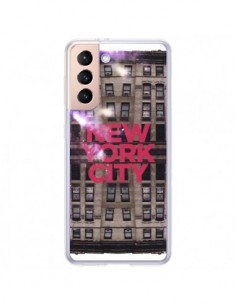 Coque Samsung Galaxy S21 Plus 5G New York City Buildings...