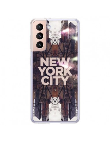 Coque Samsung Galaxy S21 Plus 5G New York City Parc - Javier Martinez