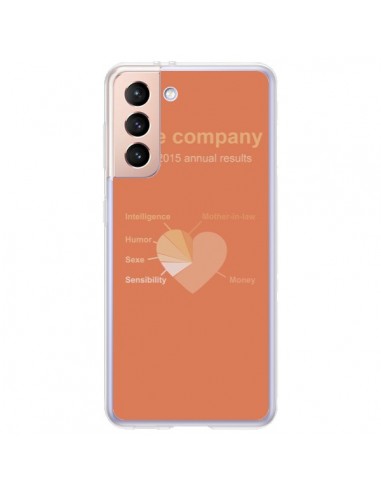 Coque Samsung Galaxy S21 Plus 5G Love Company Coeur Amour - Julien Martinez