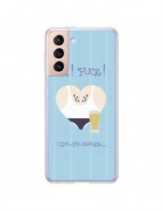 Coque Samsung Galaxy S21 Plus 5G Homme Man Fuck Love...