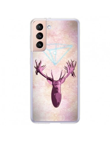 Coque Samsung Galaxy S21 Plus 5G Cerf Deer Spirit - Jonathan Perez