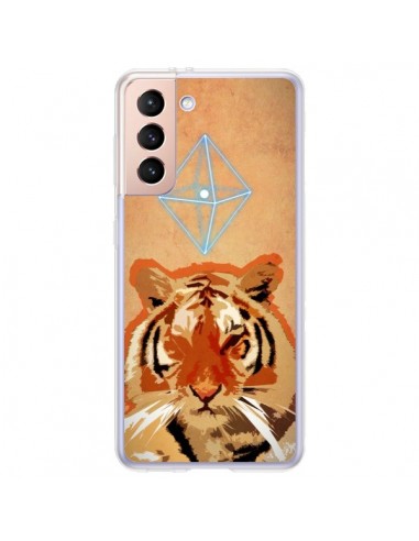Coque Samsung Galaxy S21 Plus 5G Tigre Tiger Spirit - Jonathan Perez