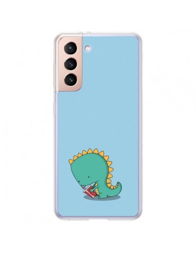 Coque Samsung Galaxy S21 Plus 5G Dino le Dinosaure - Jonathan Perez