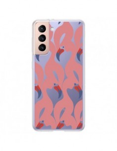 Coque Samsung Galaxy S21 Plus 5G Flamant Rose Flamingo...