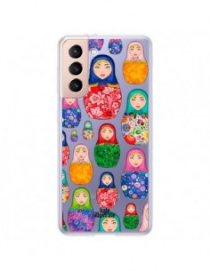 Coque Samsung Galaxy S21 Plus 5G Matryoshka Dolls Poupées...