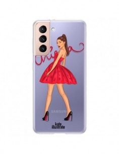 Coque Samsung Galaxy S21 Plus 5G Ariana Grande Chanteuse...