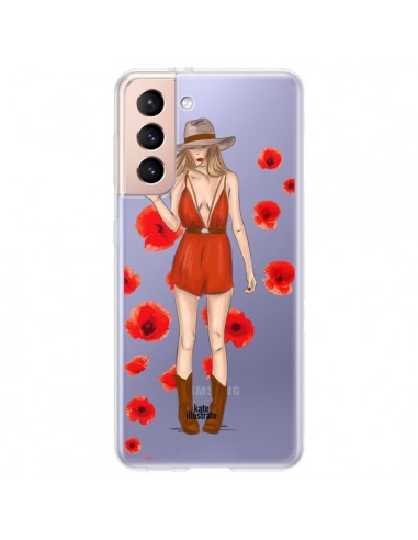 Coque Samsung Galaxy S21 Plus 5G Young Wild and Free Coachella Transparente - kateillustrate
